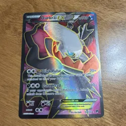 Pokemon Darkrai EX 118/122 Ultra Rare Full Art Holo Breakpoint 2016 Ryo Ueda - Image 1