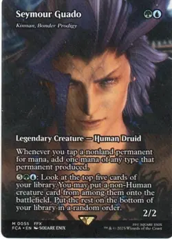 Seymour Guado 0055 ~ **Showcase** Rare MTG Final Fantasy Mint - Image 1
