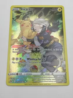 Pikachu TG05/TG30 - Lost Origin Trainer Gallery Full Art Pokemon TCG - NM - Image 3