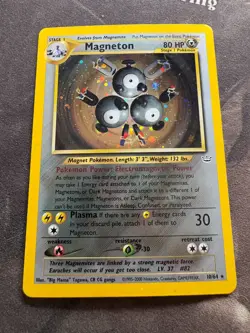 Pokemon Neo Revelation - Magneton HOLO - 10/64 - EX Clean - Pokemon Holofoil! - Image 1