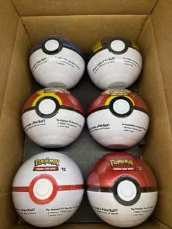 Pokemon Costco 6 pack Poke Ball Set - NEW Factory Sealed - Image 1