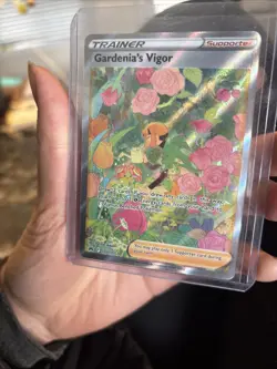 Gardenia's Vigor - GG61/GG70 - Pokemon Crown Zenith Galarian Gallery Full Art NM - Image 4