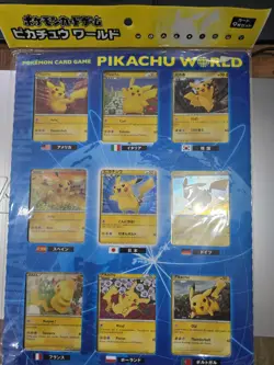 Pokemon 2010 Pikachu World Collection Promo Sealed Japanese - Image 1