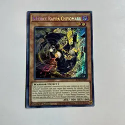 Yugioh TCG S-Force Rappa Chiyomaru Secret Rare 1st Edition BLVO-EN011 - Image 1