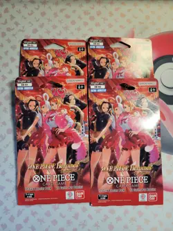 Bandai ONE PIECE Card Game Heroines Edition EB-03 Extra Booster Pack X4 - Image 1