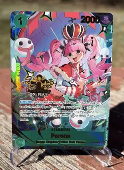 Perona (Japanese Version 3rd Anniversary Set) OP12-034 One Piece Promotion Cards - Image 1