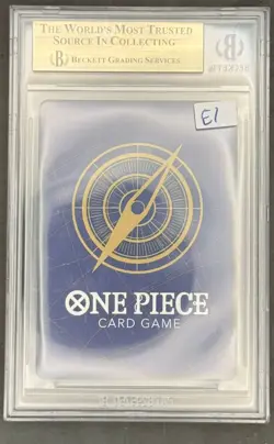 Monkey.D.Luffy OP05-119 SP Wanted Poster Emperors 2024 One Piece BGS 10 - Image 2