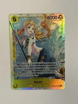Nami EB03-053 SR Foil - Heroine’s Edition One Piece Card - Image 1