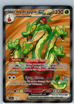 Pokemon Card - Hydrapple ex 156/142 - SV07: Stellar Crown Ultra Rare NM - Image 1