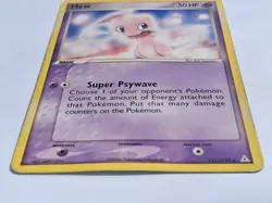 Mew 111/110 EX Holon Phantoms Non-Holo Secret Rare Pokemon Card TCG MEDIUM PLAY - Image 2