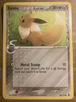 Eevee Pokemon Card Delta Species 68/113 LP - Image 1