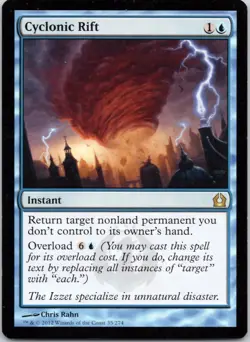 Cyclonic Rift 35 Return to Ravnica LP MTG - Image 1