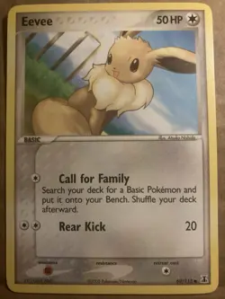 Eevee Pokemon Card Delta Species 69/113 LP - Image 1