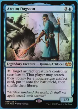 Arcum Dagsson FOIL Double Masters NM Blue Mythic Rare CARD (514633) ABUGames - Image 1