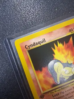 1st Edition Cyndaquil Neo Genesis NM 56/111 Pokemon Tcg Card - Image 2