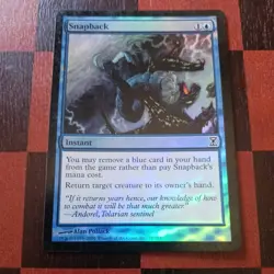 Mtg Snapback FOIL MP/LP Time Spiral Magic Card Instant - Image 1