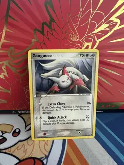 Pokemon Card - Emerald 21/106 - ZANGOOSE (rare) - NM - Image 1