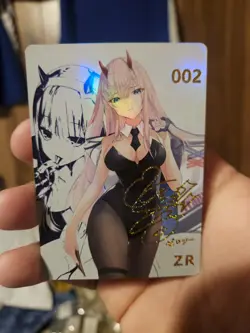 Zero Two Darling In The Franxx Goddess Story ZR Anime Girl Waifu Card - Image 1