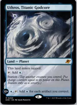 Uthros, Titanic Godcore 260 Edge of Eternities NM MTG - Image 1