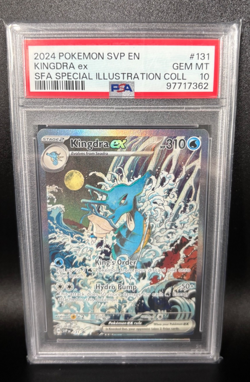 Kingdra ex 131 Sv: Scarlet & Violet Promo Cards Holo PSA 10 - Image 1