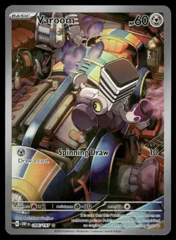 Pokemon Cards Varoom 206/197 Obsidian Flames Illustration Rare NM - Image 1