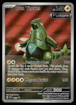 Pokemon Cards Iron Thorns 098 Scarlet & Violet Promo Holo Promo NM - Image 1