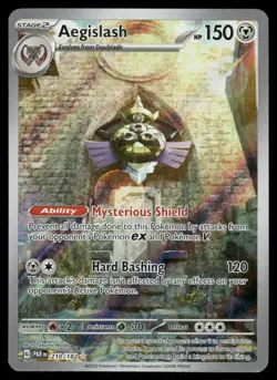 Pokemon Cards Aegislash 210/182 Paradox Rift Illustration Rare NM *2 - Image 1