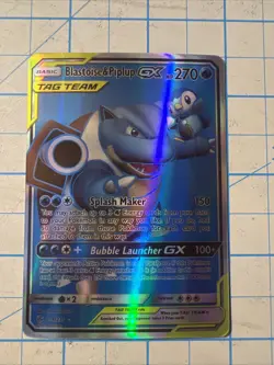 Custom Blastoise&piplup Gx Fun Fan Art (Custom Made Card) Pokemon Card - Image 1