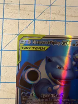 Custom Blastoise&piplup Gx Fun Fan Art (Custom Made Card) Pokemon Card - Image 2
