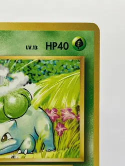Pokemon card Bulbasaur No.001 No Rarity 1st Edition Base Set 1996 Japanese LP! - Image 5