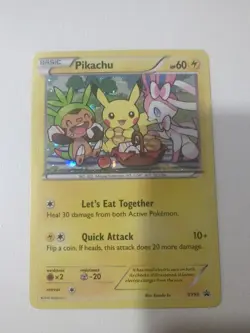 Pokemon Pikachu TCG XY Black Star Promos Holo Card XY95 - Image 1