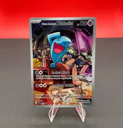 Team Rocket's Wobbuffet 203 Sv: Scarlet & Violet Promo Cards Holo - Image 1