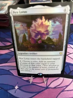 Nyx Lotus - Theros Beyond Death - FOIL - NM - MTG - Image 1