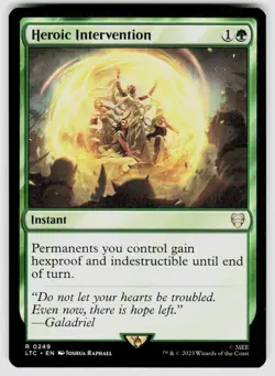 Heroic Intervention - 249 - NM - Commander: The Lord of the Rings - Image 1