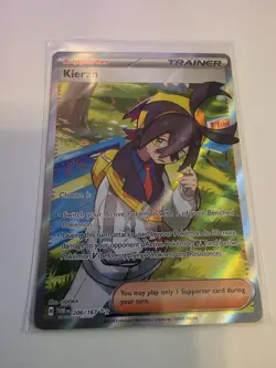 Kieran 206/167 Pokemon TCG SV06: Twilight Masquerade Ultra Rare Near Mint - Image 1