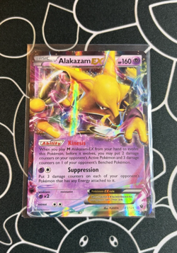 Alakazam EX 25/124 Full Art Ultra Rare Fates Collide Pokemon Card - Image 2