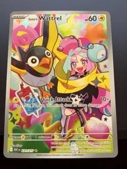 Ascended Heroes Pokemon Iono’s Wattrel 231/217 English Near Mint Pokemon - Image 1