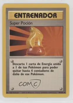 Super Potion Spanish Pokemon Base Set #90 1999 - Image 1