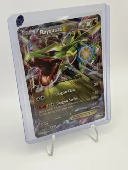 Pokemon Rayquaza EX XY73 Promo Full Art Holo 180 HP XY Set Dragon Basic Card - Image 4