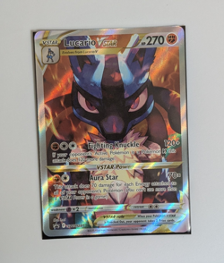 Lucario VSTAR SWSH291 Sword & Shield Promo Holo Pokemon TCG 270 HP VSTAR - Image 1