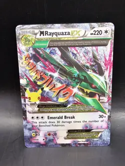 Pokemon M Rayquaza EX Celebrations Classic Collection 76/108 Full Art Holo - Image 1