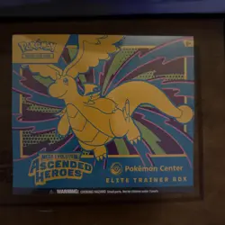 POKEMON CENTER Ascended Heros ELITE TRAINER BOX Pokemon Center Exclusive SEALED! - Image 1