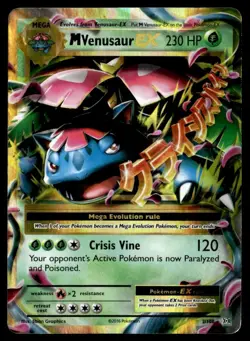2016 XY - Evolutions M Venusaur-EX Mega/Rare Holo EX #2 - Image 1