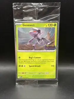 Genesect (Cosmos Holo) (Best Buy Exclusive) 008/094 Rare Holo Pokemon SEALED - Image 1