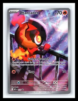 💥 Charcadet - 022 Me: Mega Evolution Promo Holo Pokemon Rare - Image 1
