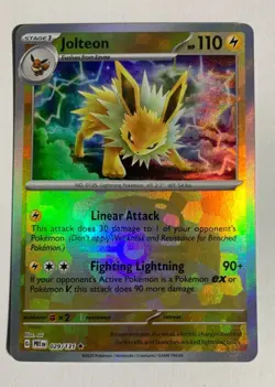 Pokemon TCG: Jolteon (Master Ball Pattern) 029/131 Sv: Prismatic Evolutions - Image 1