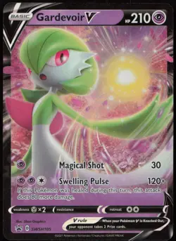 Gardevoir V SWSH105 NM Sword & Shield Promo Promo Holo Pokemon - Image 1