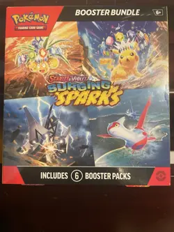 Pokemon TCG Scarlet & Violet Surging Sparks Booster Bundle Factory Sealed - Image 1