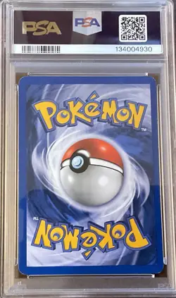 1999 POKEMON BASE SET UNLIMITED #1 ALAKAZAM-HOLO PSA 6 - Image 2