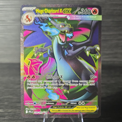 Pokemon Mega Charizard X EX Holo Me02: Phantasmal Flames 109/094 English - Image 1